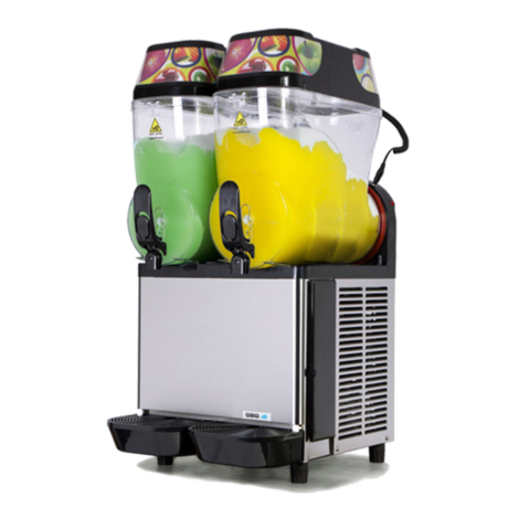 gbg 2 bowl slushy machine for sale