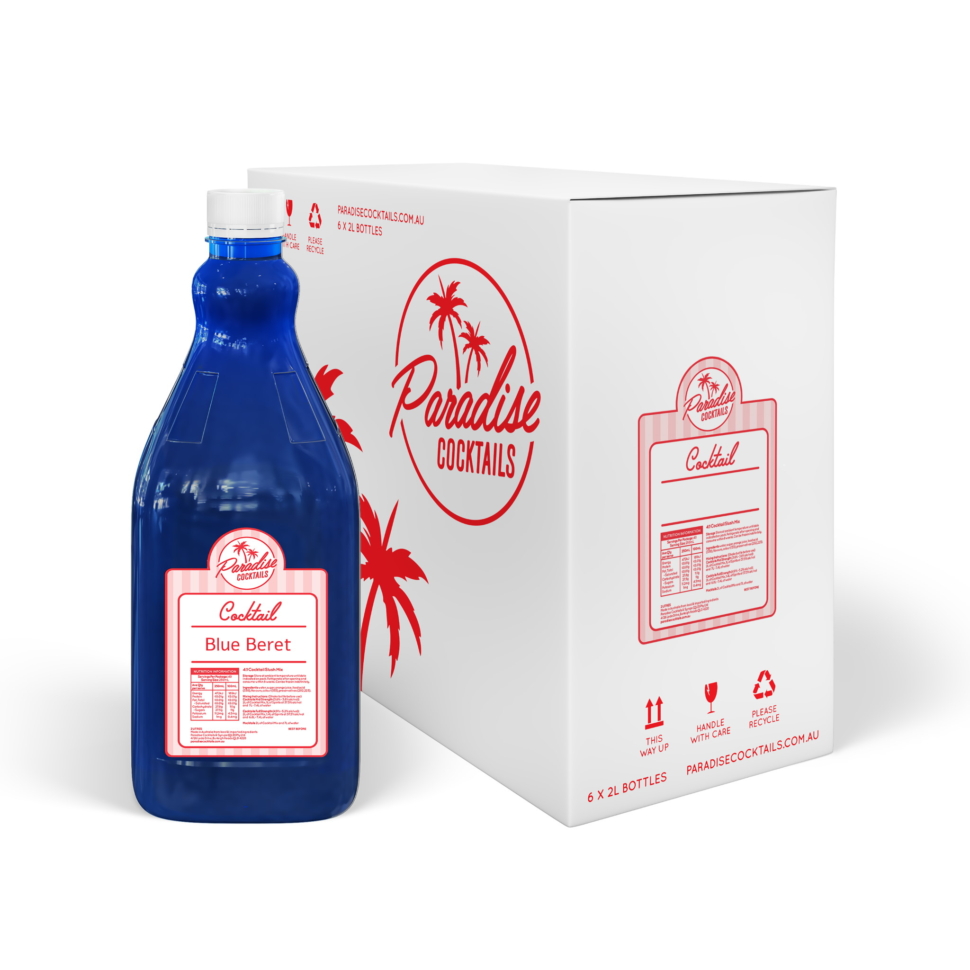 Blue Beret Slushy mix syrup