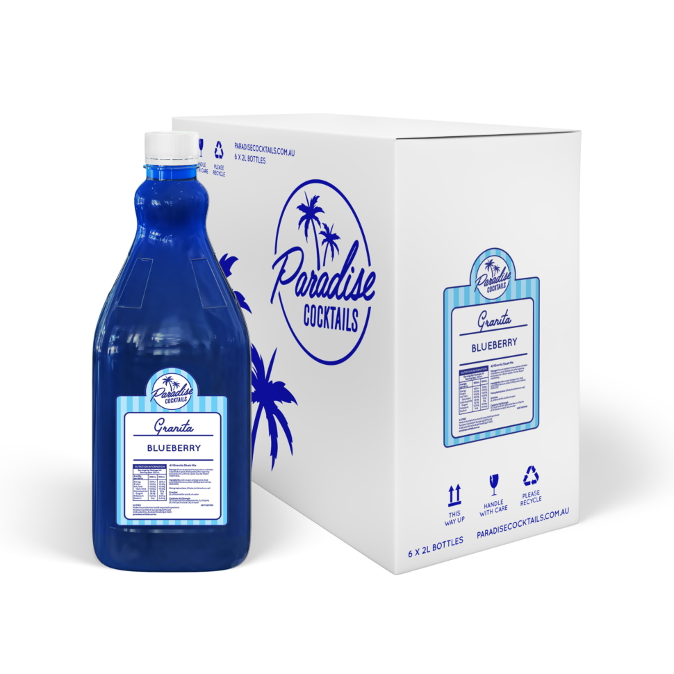 Blueberry Slushy mix syrup
