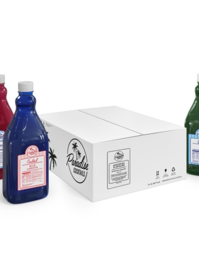 Slush syrup mix 3 flavour carton