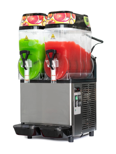 Sencotel twin bowl slushy machine