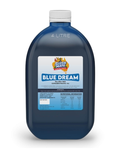 Slush Mate Everyday Granita Blue Dream 4L syrup bottle
