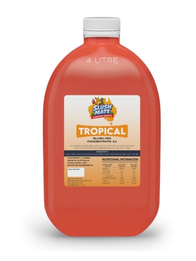 Slush Mate Tropical 4L - Best Value Granita Syrup (4:1)