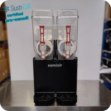 Samixir Slush Twin certified pre-owned twin bowl slush machine with 2 x 12L bowls for commercial frozen drink service