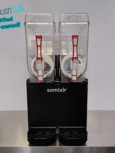 Samixir Slush Twin certified pre-owned twin bowl slush machine with 2 x 12L bowls for commercial frozen drink service