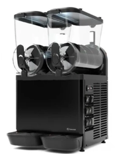 Carpigiani Horeca GraniLuxe twin bowl slush machine black