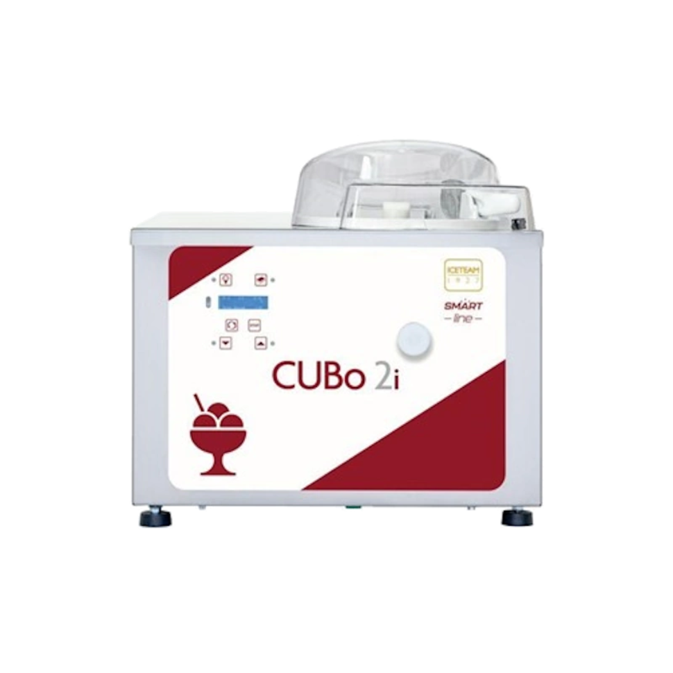 Iceteam CUBo 2 countertop gelato and sorbet batch freezer with 1–2kg per cycle and 13L per hour production, supplied by Slush WA
