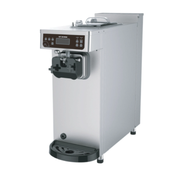 Icetro ISI-161T slim mini single flavour soft serve machine with 3L hopper and 1.4L cylinder, supplied by Slush WA