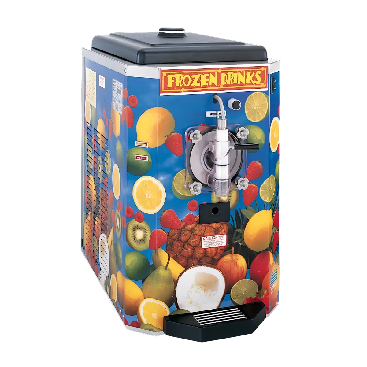 Taylor 430 single flavour frozen beverage machine vinyl wrapped